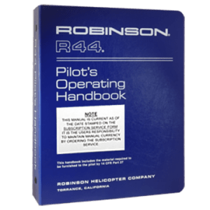 r44 pilot's operating handbook photo